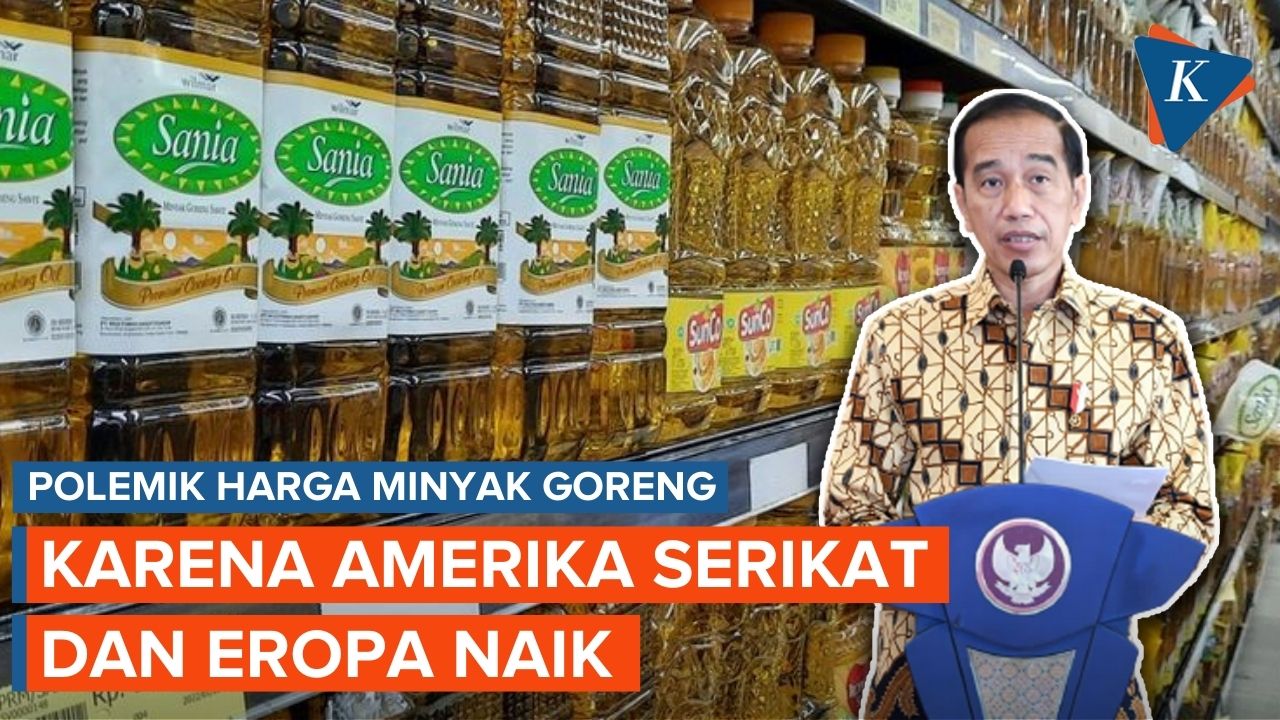 Jokowi Beberkan Penyebab Harga Minyak Goreng di Tanah Air Melambung Tinggi