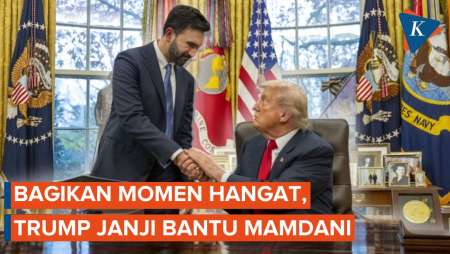 Dulu Saling "Serang", Kini Trump Ingin Bantu Zohran Mamdani Kelola New York