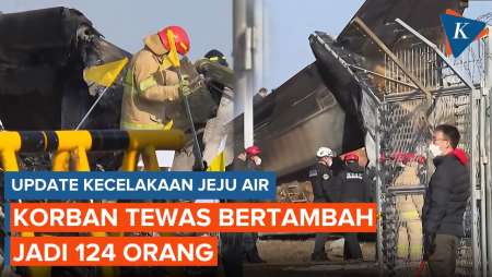 124 Orang Tewas dalam Kecelakaan Pesawat Jeju Air