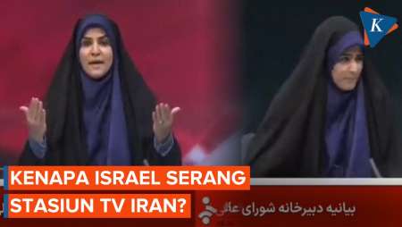 Alasan Israel Serang Stasiun TV Iran Saat Sedang Live