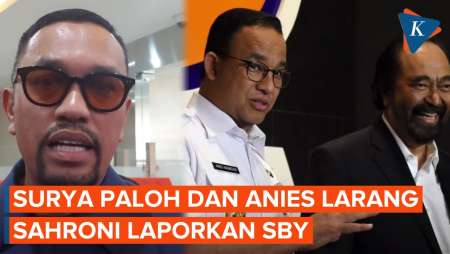 Batal Laporkan SBY ke Bareskrim, Ahmad Sahroni: Pak Ketum dan Anies Melarang