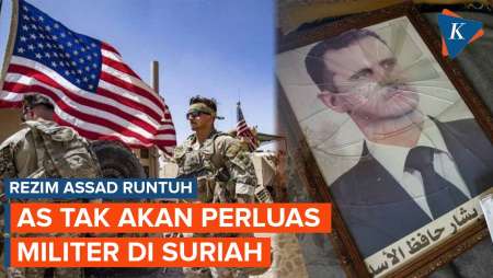 AS Janji Tidak Akan Perluas Militer di Suriah meski Rezim Assad telah Runtuh