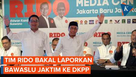 Tim Rido Bakal Laporkan Bawaslu Jakarta Timur ke DKPP