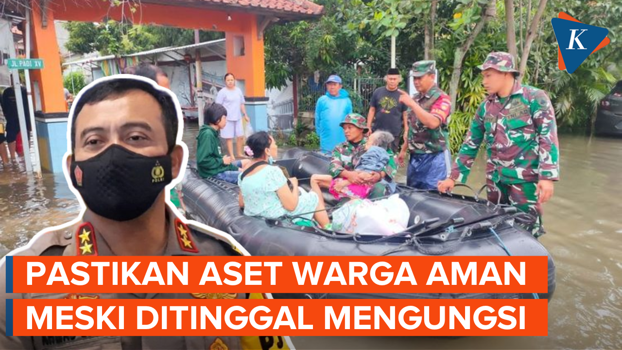 Strategi Polda Jateng Amankan Aset Warga Semarang yang Ditinggal Mengungsi