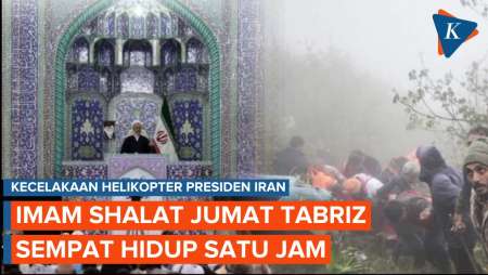 Imam Shalat Jumat Tabriz Sempat Hidup 1 Jam Setelah Kecelakaan Rombongan Presiden Iran