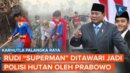 Rudi "Superman" Dapat Salam Dari Prabowo, Ditawari Beasiswa Hingga Lowongan Polhut