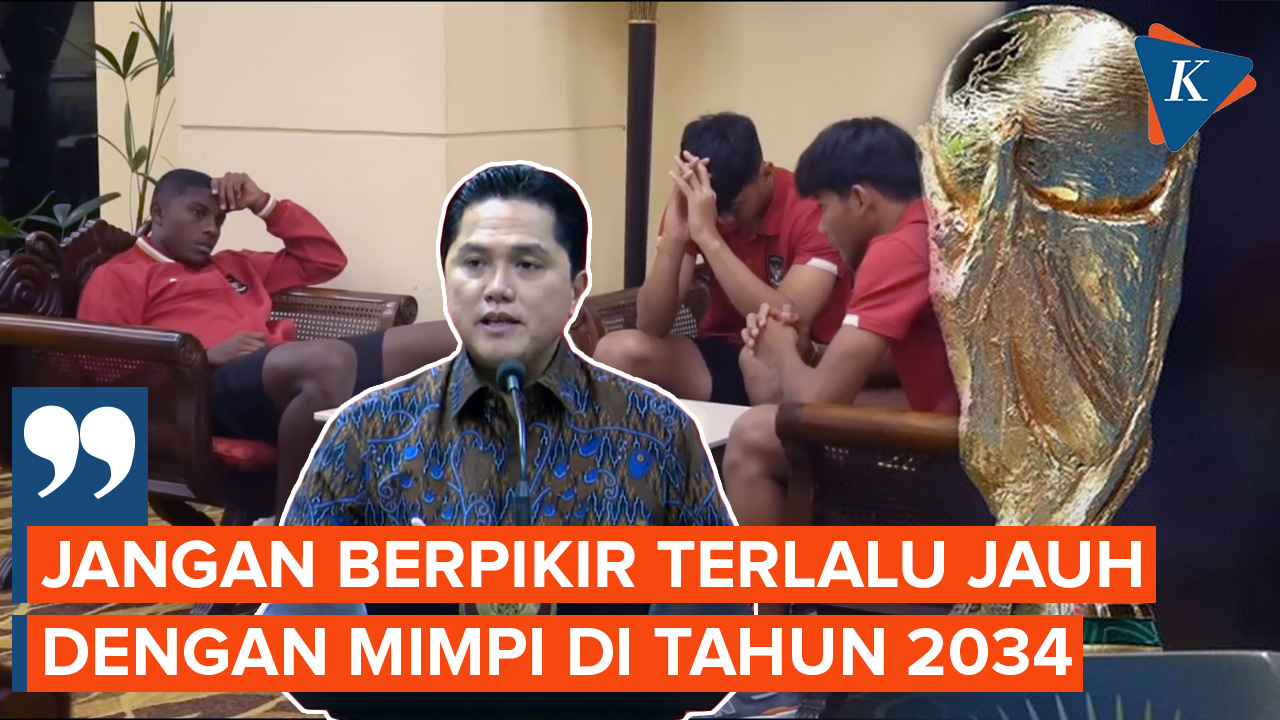 Fokus Hindari Sanksi, Erick Thohir Ogah Pikirkan Kans Tuan Rumah Piala Dunia 2034