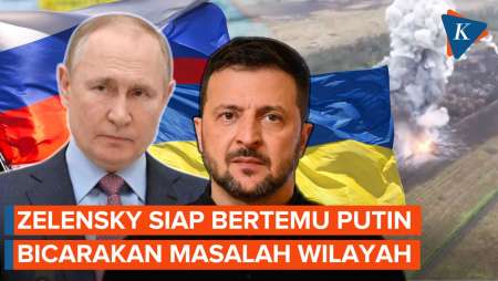 Zelensky Siap Bertemu Putin, Putuskan Masalah Wilayah