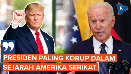 Tuduh Biden Presiden AS Paling Korup, Trump Janji Menyeretnya ke Penjara