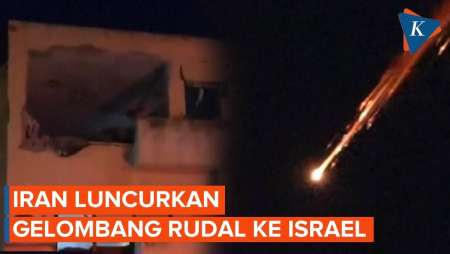 Iran Luncurkan Gelombang Rudal Ke Israel, Sebut Klaim Negosiasi Trump ‘Berita Palsu’