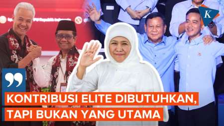 Khofifah Putuskan Dukung Prabowo-Gibran, TPN Ganjar-Mahfud: Kontribusi Elite Dibutuhkan, tapi...