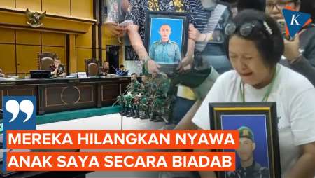 Suara Bergetar Ibu Prada Lucky Di Pengadilan: Mereka Hilangkan Nyawa Secara Biadab