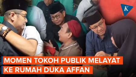 Anies hingga Pramono Melayat ke Rumah Duka Affan, Ojol yang Dilindas Mobil Brimob