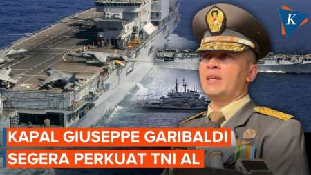 Kapal Induk Giuseppe Garibaldi Siap Menuju Indonesia