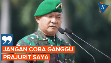 Tegas TNI Netral, Jenderal Dudung: Jangan Ganggu Prajurit Aktif