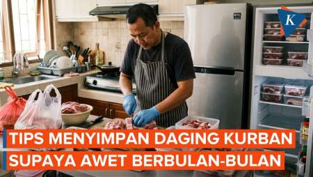Cara Simpan Daging Kurban Agar Awet 1 Tahun, Cuma Butuh 6 Cara Ini!