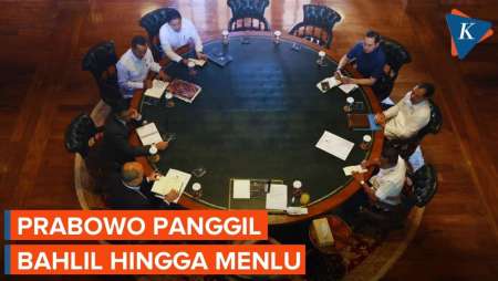 Prabowo Panggil Bahlil Hingga Menlu Sugiono Ke Hambalang, Bahas Apa?