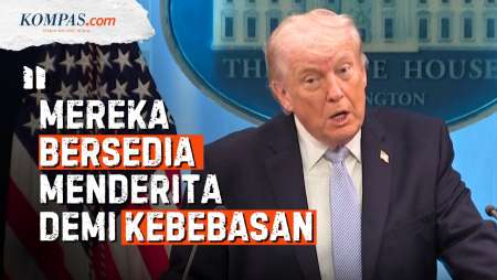 Trump Klaim Rakyat Iran Rela Menderita Dibombardir AS Demi Kebebasan