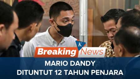 Mario Dandy Dituntut 12 Tahun Penjara atas Penganiayaan David Ozora