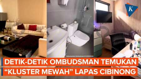 Detik-detik Ombudsman Temukan "Kluster Mewah" Di Lapas Cibinong, Fasilitas Standar Apartemen
