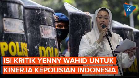 Kritik Kepolisian, Yenny Wahid: Harusnya Melindungi Justru Jadi Ancaman!