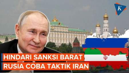 Rusia Jiplak Taktik Iran untuk Hindari Sanksi Barat