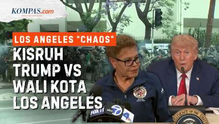 Wali Kota Los Angeles Lawan Trump, Polisi LA Tak Terima Tentara Hadir
