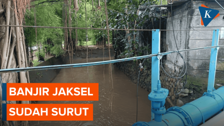 Kondisi Terkini Banjir di Jakarta Selatan, Air Sudah Surut