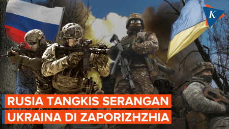 Detik-detik Rusia Pukul Mundur Upaya Ofensif Ukraina di Zaporizhzhia