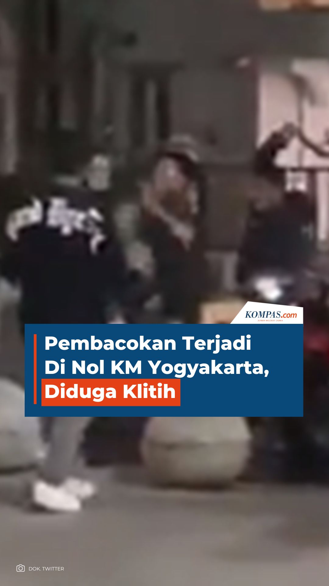 Viral Pembacokan Terjadi Di Nol KM Yogyakarta, Diduga Klitih