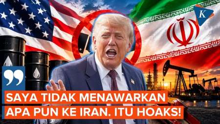 Trump "Mencak-mencak" Dituduh Beri Iran Keringanan Sanksi