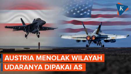 AS Lagi-lagi Ditolak Pakai Wilayah Udara Di Eropa Untuk Serang Iran