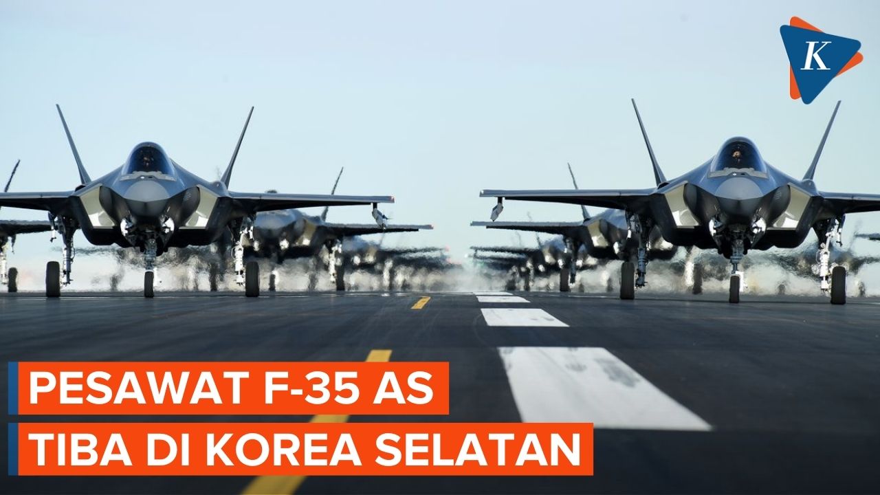 Pesawat tempur F-35 AS Tiba di Korea Selatan, Latihan Militer Gabungan Meningkat
