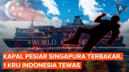 Kebakaran Kapal Pesiar Di Singapura, 1 Kru Asal Indonesia Tewas