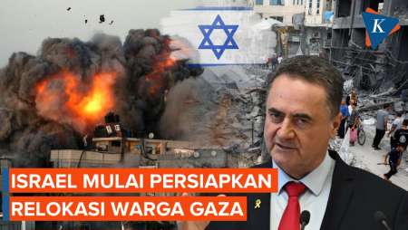 Israel Persiapkan Pemindahan Warga Gaza meski Ditentang Keras