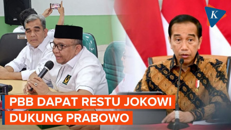 Jokowi Senyum-senyum Saat PBB Putuskan Dukung Prabowo di Pilpres