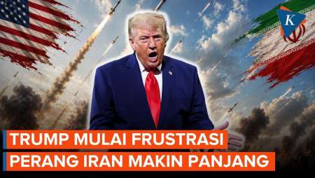 5 Bulan Perang Iran-AS Tak Kunjung Rampung, Trump Mulai Frustrasi