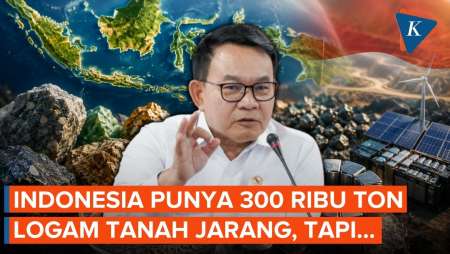 Dudung: Indonesia Dikaruniai 300 Ribu Ton Logam Tanah Jarang...
