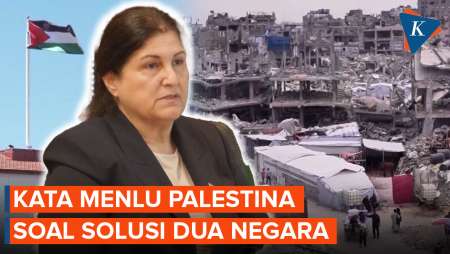 Menlu Palestina Buka Suara soal Solusi Dua Negara, Upaya Akhiri Konflik dengan Israel