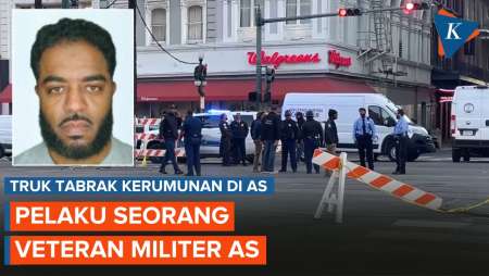 Pelaku Truk Tabrak Kerumunan di New Orleans: Mantan Veteran AS, Ahli IT di Militer