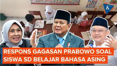 Prabowo Sebut Bahasa Asing Mutlak Perlu, Benarkah Akan Diwajibkan Sejak SD?