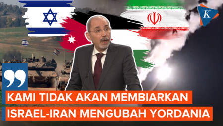 Menlu Yordania Ogah Negaranya Jadi Zona Perang di Antara Konflik Iran-Israel