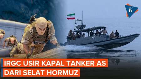 Lepaskan Tembakan, IRGC Usir Kapal Tanker AS Di Dekat Selat Hormuz