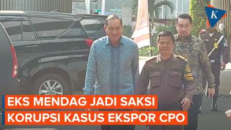 Eks Mendag Muhammad Lutfi Diperiksa Kejagung soal Dugaan Korupsi Ekspor CPO