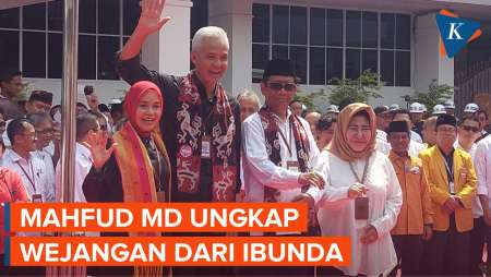 Ungkap Pesan Ibunda saat Daftar ke KPU, Mahfud MD: Tetaplah Jadi Anak yang Lurus dan Jujur