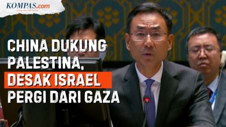 China Usir Israel dari Palestina, Bicara ke Dunia soal Kemerdekaan