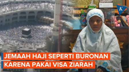 Cerita Jemaah Haji Indonesia Pakai Visa Ziarah, Seperti Jadi Buron, Lewat 