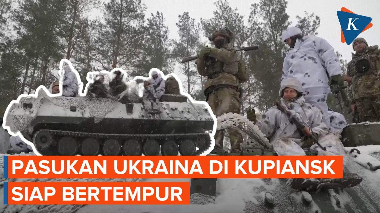 Pasukan Ukraina di Kupiansk Siap Bertempur