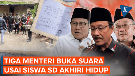 Respons Tiga Menteri Prabowo Usai Siswa SD Di NTT Akhiri Hidup