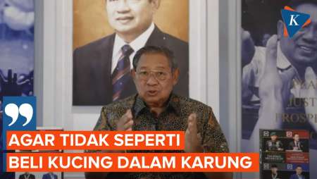 SBY Ingatkan Masyarakat Tak Pilih Pemimpin seperti Beli Kucing dalam Karung